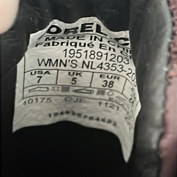 Sorel Womens Brex Heel Lace Bootie Size 7 - Picture 13 of 14